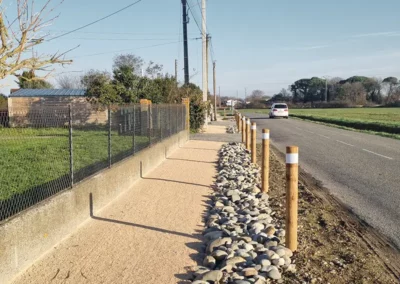 Aménagement bande d&rsquo;entretien, Fontenilles (31) – 2024