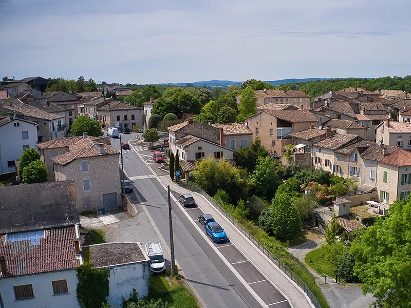 Astrolab à Labarthe vue de nuit - 2AU