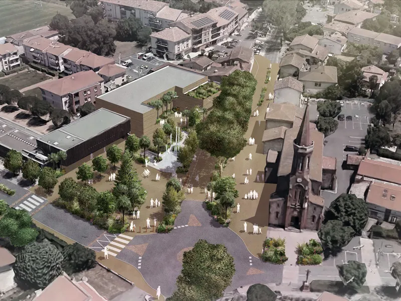 Astrolab à Labarthe vue de jour - 2AU