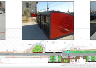 Aménagement du pôle multimodal – Monbartier