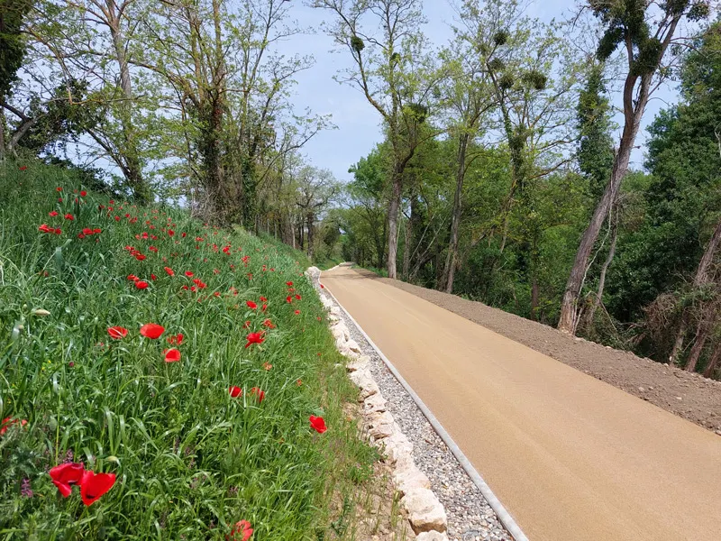 Pistes cyclables – Voie Romaine Ox – Le Fauga