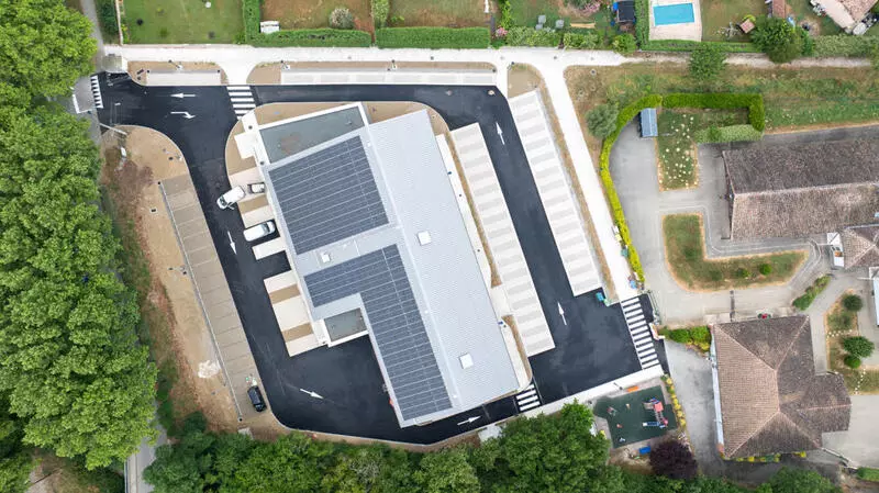 Astrolab à Labarthe vue de nuit - 2AU