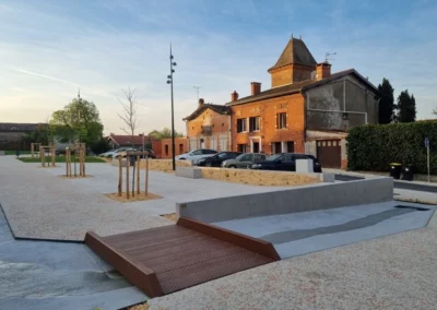 Aménagement de la place « Saint Roch » – Garidech