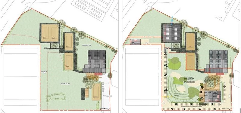 Astrolab à Labarthe vue de nuit - 2AU