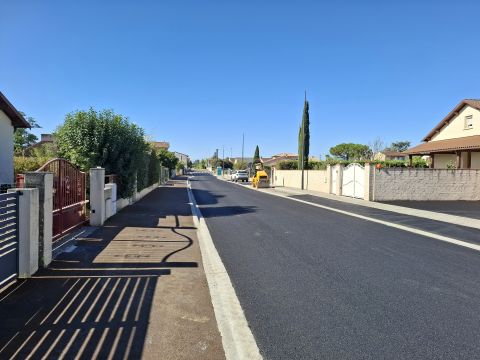 Fin des travaux de voirie au boulevard de Peyramont à Muret (31). 🚧