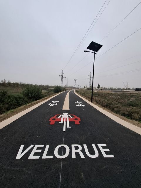 Travaux de l&rsquo;itinéraire cyclable Muret